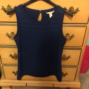 Banana Republic navy blue top